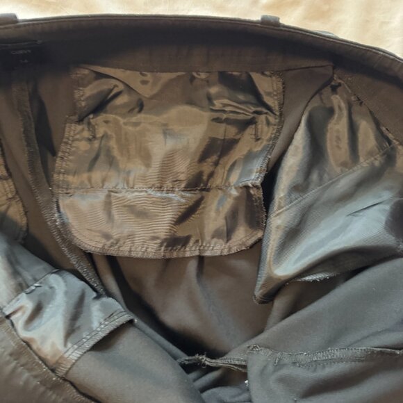 Ann Taylor Factory Curvy Bootcut Pants Trousers Black Size 14 EUC - Picture 2 of 9